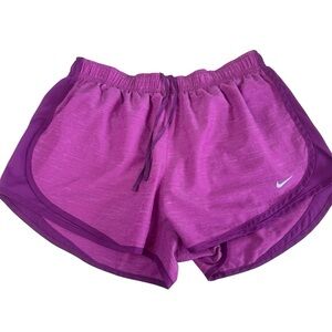 Nike Women's Violet Athletic Dri-Fit Shorts